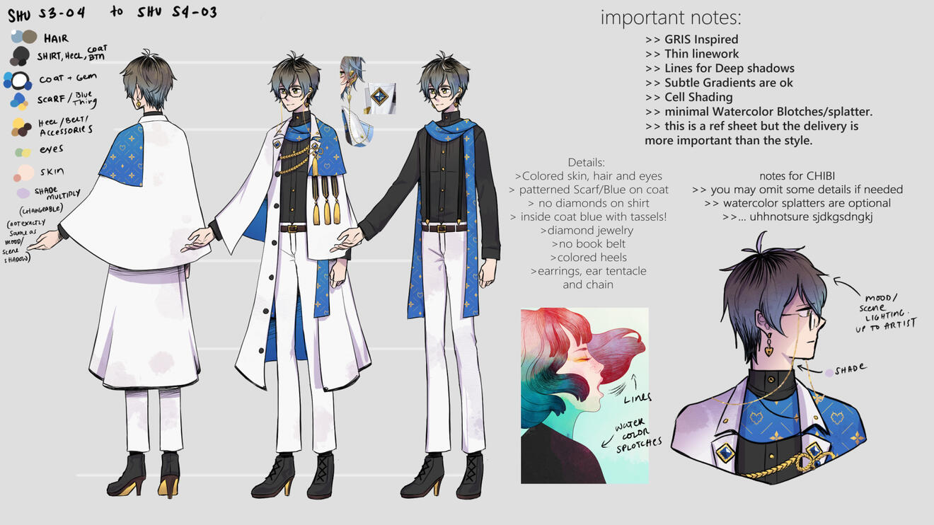 Lore Tribute Ike Styled Ref Sheet