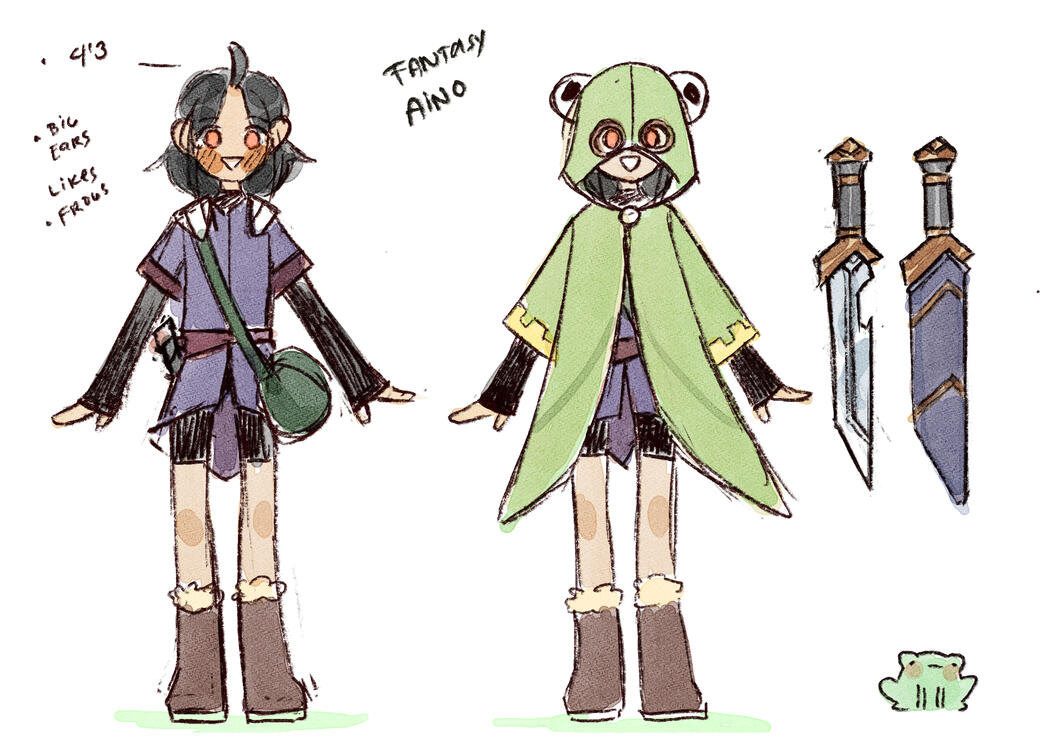 Character Design Ref Sheet (OC)