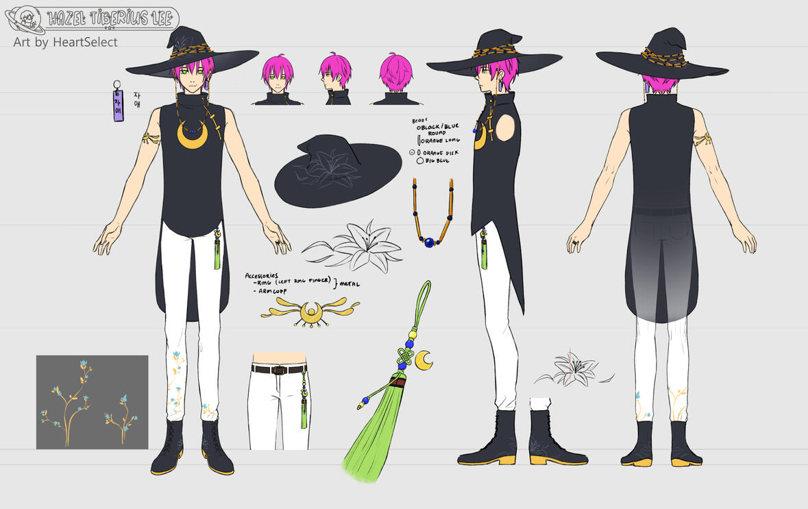 Character Design Sheet (Commissioned)