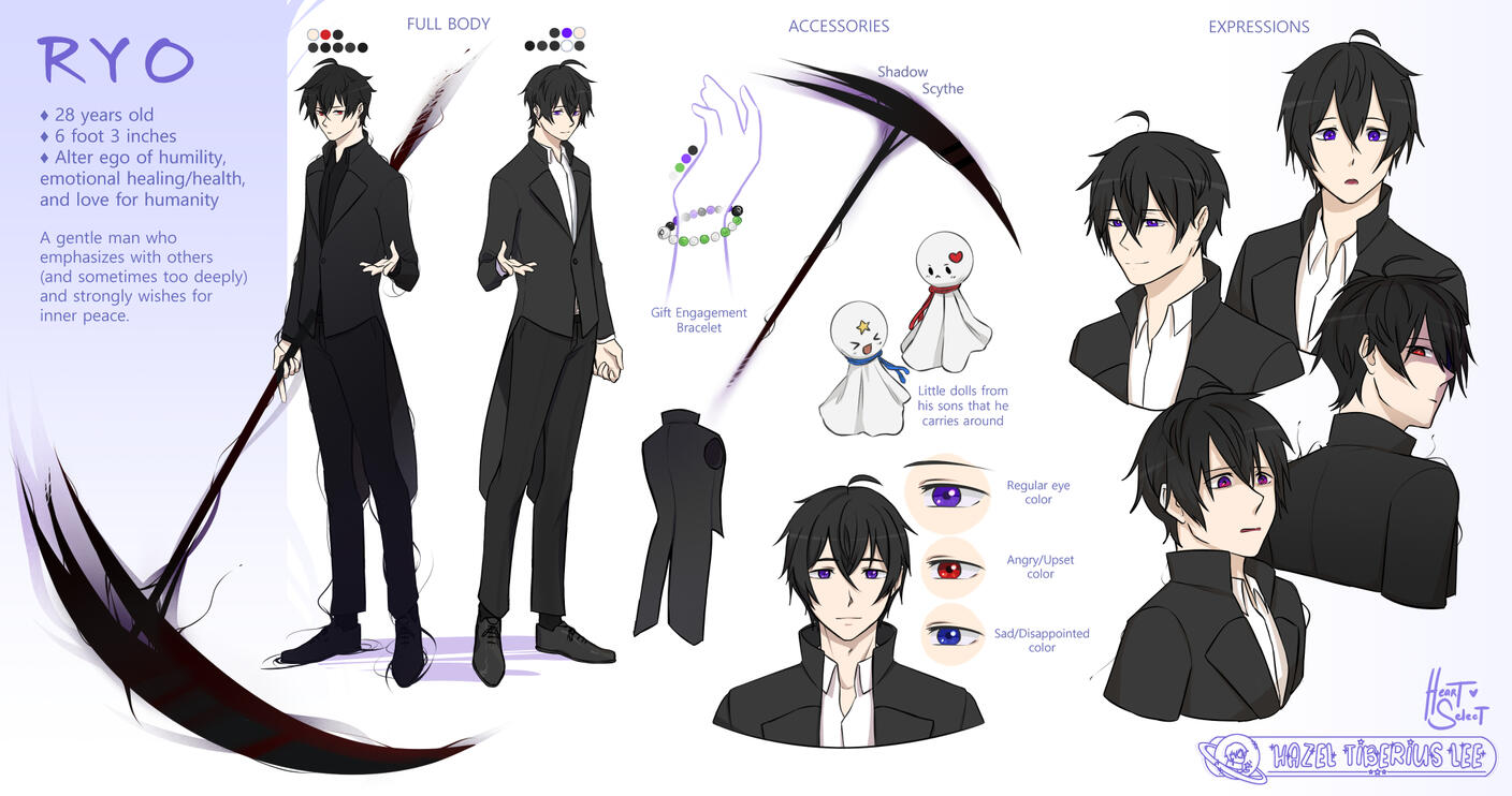 Character BG sheet (Commission)